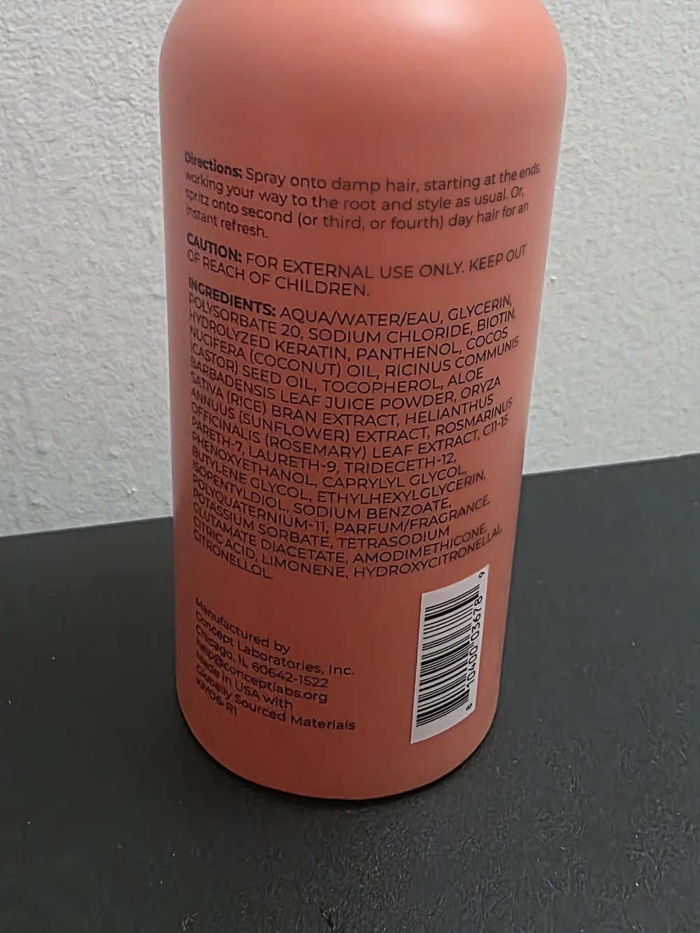 KIYO Hair Care Curl Refreshing Spray With Biotin & Castor Oil ( Pack Of 2 )